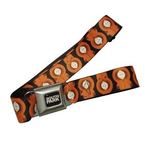 South Park Kenny Seatbelt Belt Adjustable Buckle Down 24-38 Inch/1.5 inch wide
